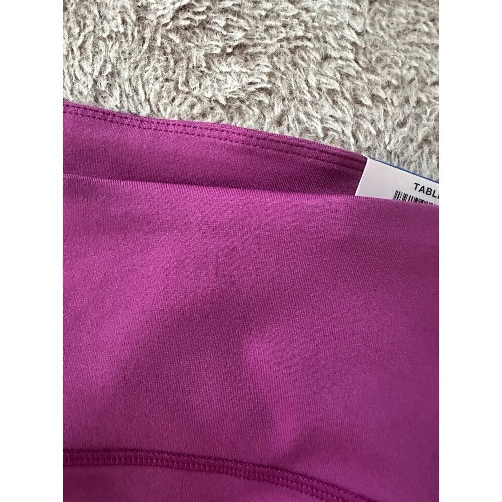 Id Ideology Compression High-Rise Side-Pocket Cropped Leggings Berry XL New - Picture 5 of 15